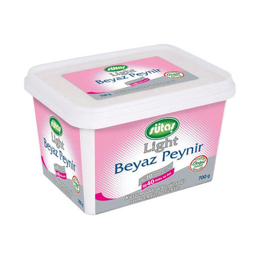 Sütaş Beyaz Peynir Light 700gr nin resmi