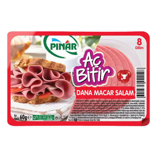 Pınar Aç Bitir Macar Salam 60 Gr nin resmi