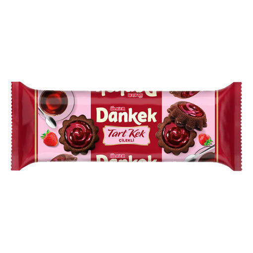 Ülker Dankek Mini Tart Çilekli 150gr nin resmi