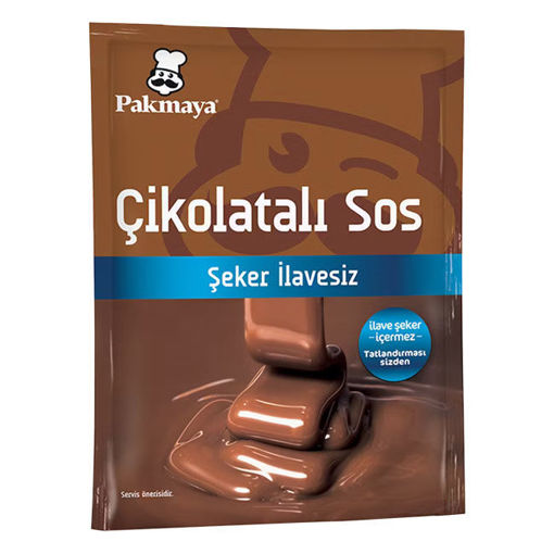 Pakmaya Şeker İlavesiz Çikolata Sos 39Gr nin resmi