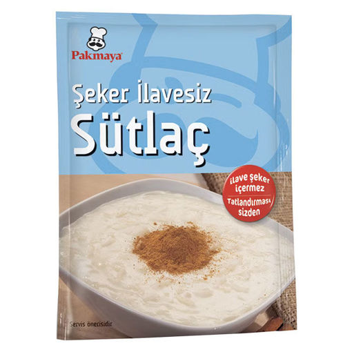 Pakmaya Şeker İlavesiz Sütlaç 54Gr nin resmi
