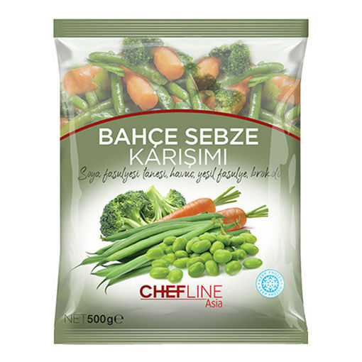 Chefline Asia Bahçe Sebze Karışımı 500 Gr nin resmi