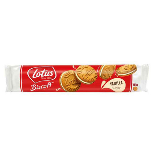Lotus Biscoff Sandwich Biscoff Vanilla 150 gr nin resmi
