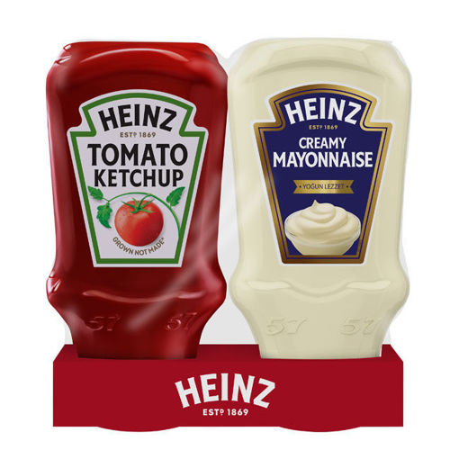 Heinz Ketçap 375 Gr + Mayonez 330 Gr İkili Set nin resmi