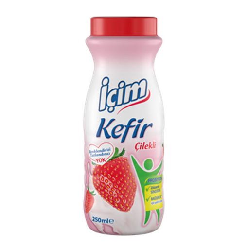 İçim Çilekli Kefir 250 Ml nin resmi