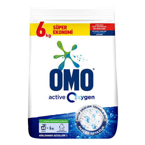 Omo Matik Active Oxygen 6Kg nin resmi