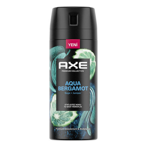 Axe Aqua Bergamot Deodorant Body Sprey 150 Ml nin resmi