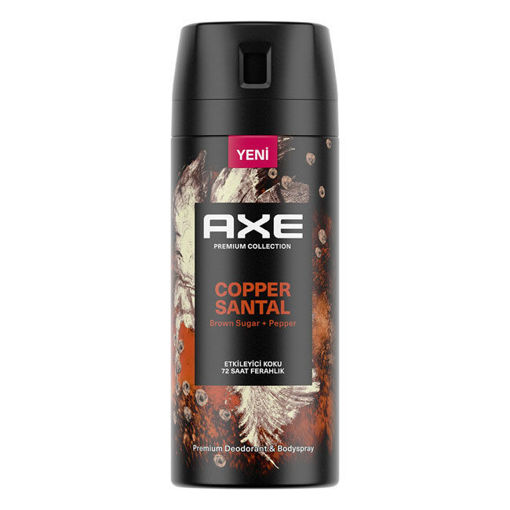 Axe Copper Santal Deodorant Body Sprey 150 Ml nin resmi