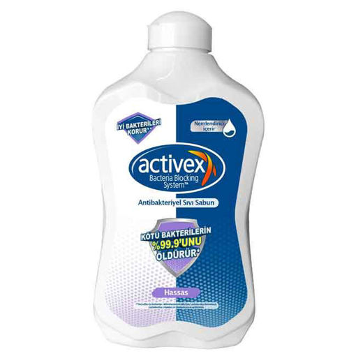 Activex Antibakteriyel Sıvı Sabun Hassas 1500ml nin resmi