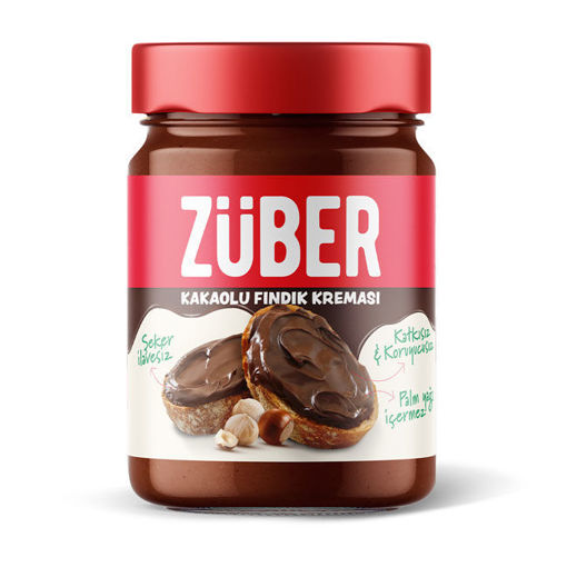 Züber Kakaolu Fındık Kreması 315Gr nin resmi
