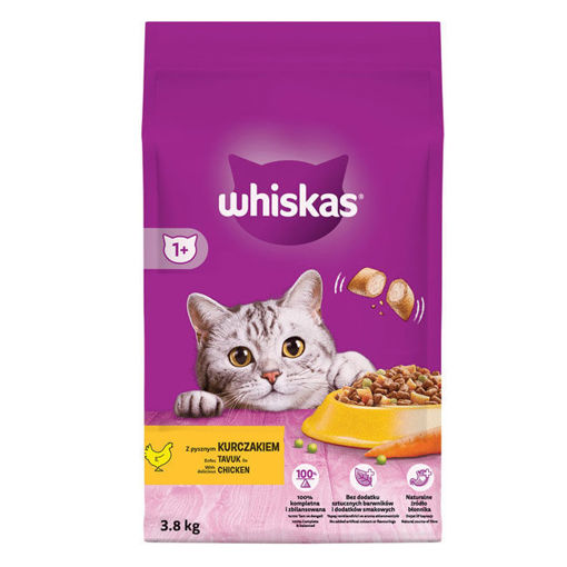 Whiskas Tavuklu Kuru Mama 3.8 Kg nin resmi