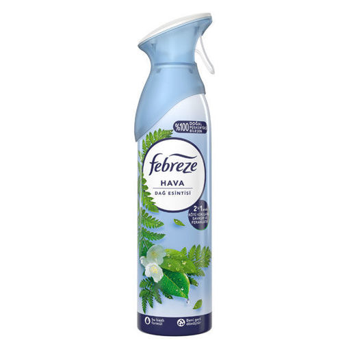 Febreze Hava Ferahlatıcı Sprey Oda Kokusu Dağ Esintisi 185 ml nin resmi