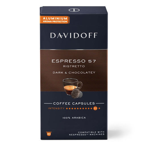 Davidoff Espresso 57 Ristretto 10'lu Kapsül Kahve 55GR nin resmi