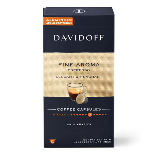 Davidoff Fine Aroma Espresso 10'lu Kapsül Kahve 55GR nin resmi