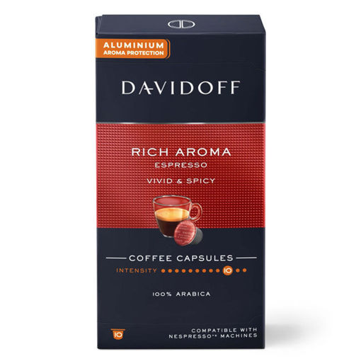 Davidoff Rich Aroma Espresso 10'lu Kapsül Kahve 55GR nin resmi