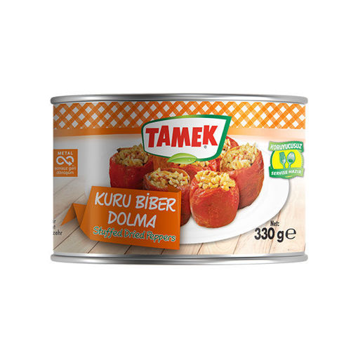 Tamek Kuru Biber Dolma 330 Gr nin resmi