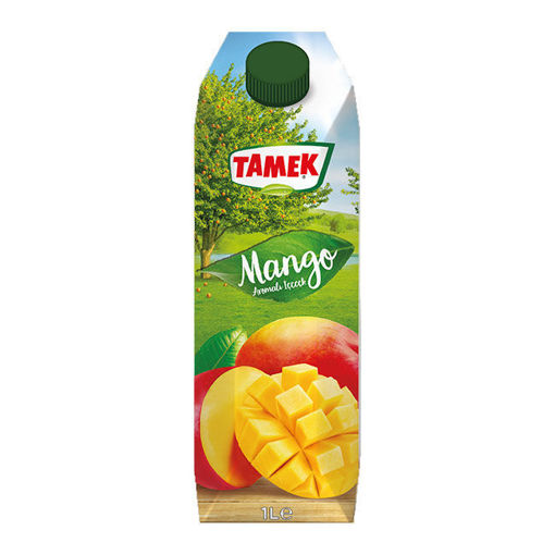Tamek Meyve Suyu Mango 1lt nin resmi