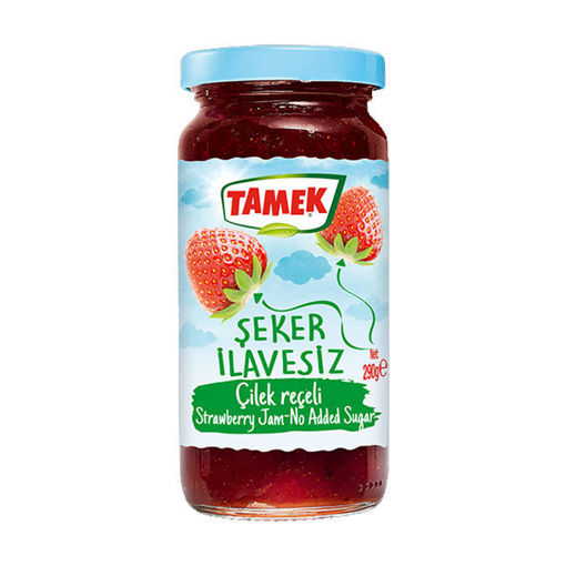 Tamek Çilek Reçeli Şeker İlavesiz 290 Gr nin resmi