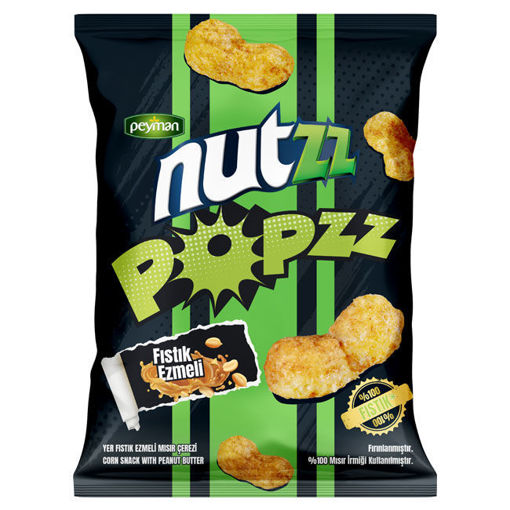 Peyman Nutzz Popzz Fıstık Ezmesli 90Gr nin resmi