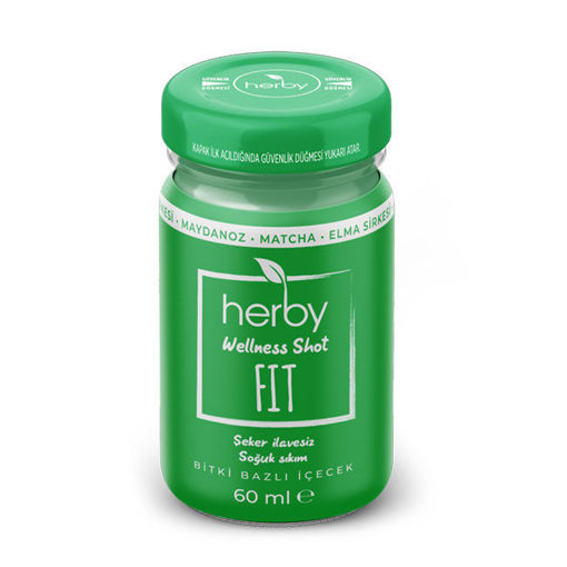 Herby Fit Shot 60ml nin resmi