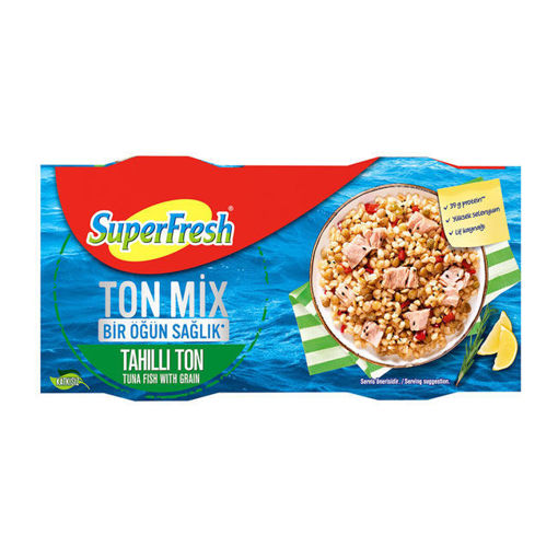 Superfresh Ton Tahıllı Ton Balık 2 x 150 Gr nin resmi