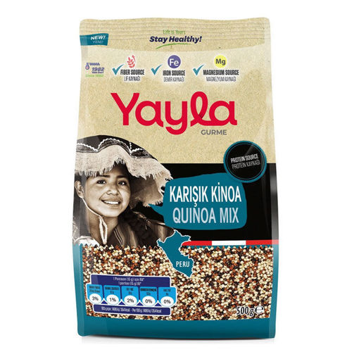 Yayla Gurme Karışık Kinoa 500 Gr nin resmi