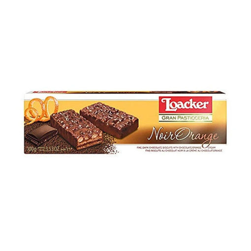 Loacker Gofret.Bitter Cikolata Portk.100gr nin resmi