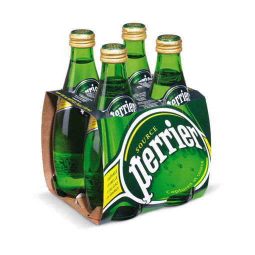Perrier Soda 4lu 330ml. nin resmi