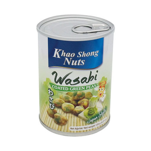 Khao Shong Wasabi Kapli Bezelye 120gr nin resmi