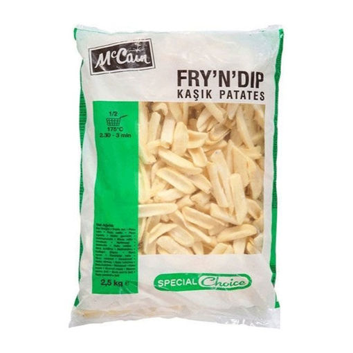 Mc Cain Patates Fry N Dip 2,5 Kg nin resmi