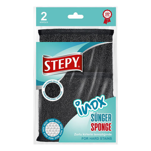 Stpey İnox Sünger 2li nin resmi