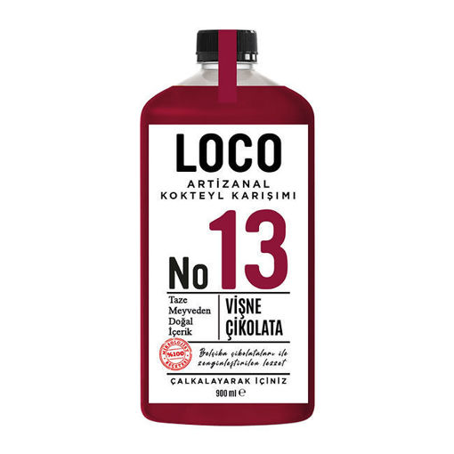 Loco No:13 Vişne Çikolata 900 Ml nin resmi