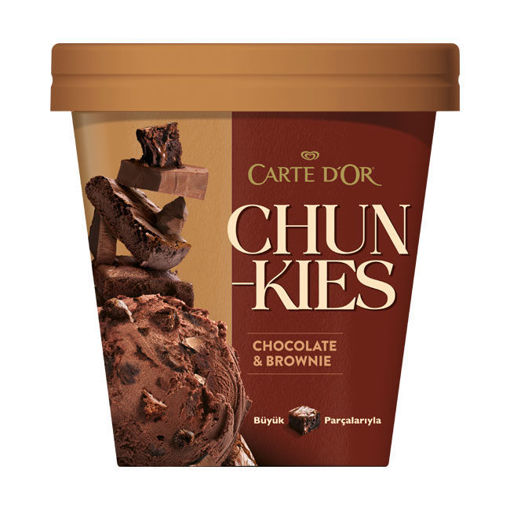 Carte d'Or Chunkıes Brownie 430Ml nin resmi