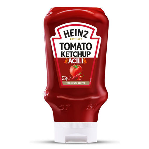 Heinz Ketçap Extra Acı 375Gr nin resmi