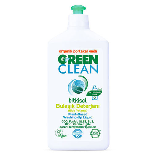 Green Clean Bulaşık Deterjanı Portakal 730Ml nin resmi