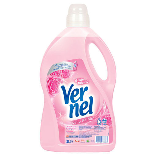 Vernel Çamaşır Yumuşatıcı 3L Gülün Büyüsü nin resmi