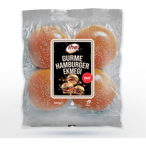 İhe Gurme Hamburger Ekmeği 360 Gr nin resmi