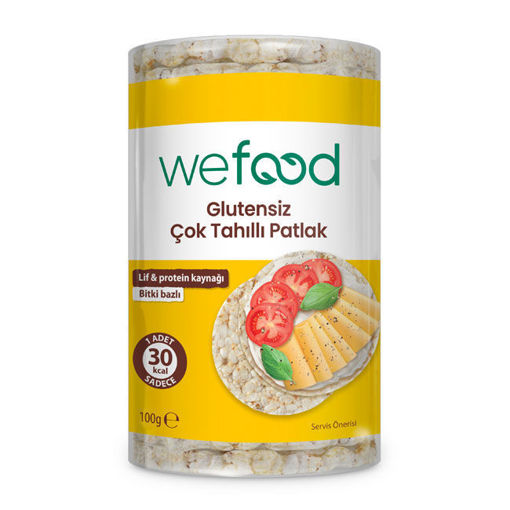 Wefood Çok Tahıllı Patlak 100 Gr nin resmi