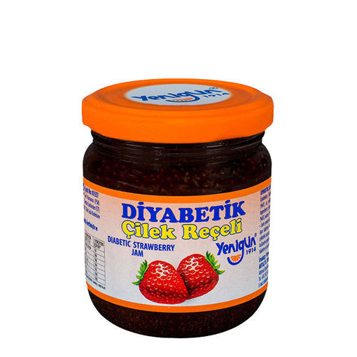Yenigün Diyabetik Çilek Reçeli 230Gr nin resmi