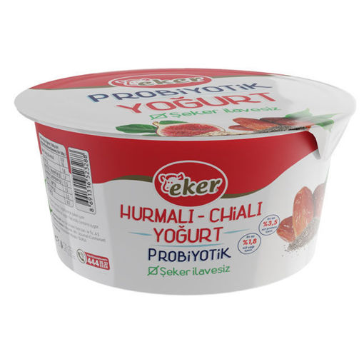 Eker Hurma&Chia Probiyotik Yoğurt 125G nin resmi