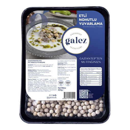 Galez Etli Nohutlu Yuvarlama 400gr nin resmi