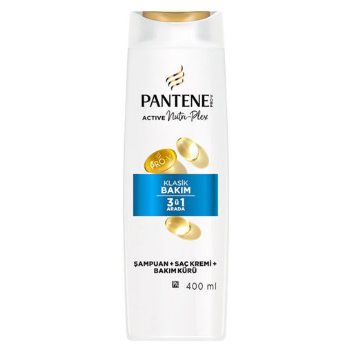 Pantene Şampuan 3n1 Temel Bakım 400Ml nin resmi