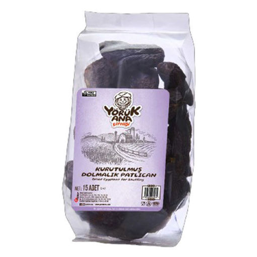 Yörükana Dolmalık Kuru Patlıcan 15'Li nin resmi