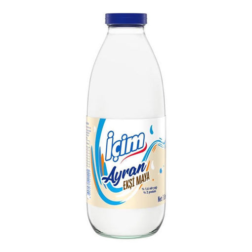 İçim  Ekşi Mayalı Ayran 1000 Ml nin resmi