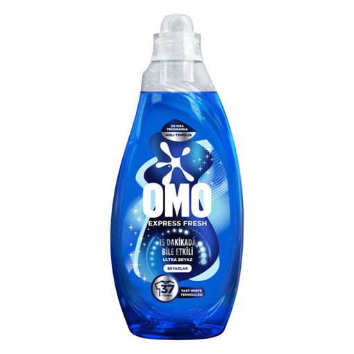 Omo Express Fresh Kötü Koku Karşıtı Beyazlar 1480 ml nin resmi