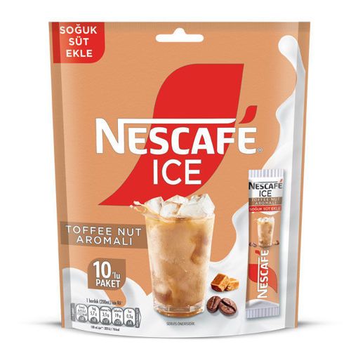 Nescafe 3ü1 Arada Ice Toffe Nut Aromalı 10 Gr nin resmi
