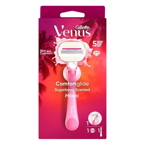 Gillette Venus Comfortglide Miami Yedek Başlıkıl Traş Makine nin resmi
