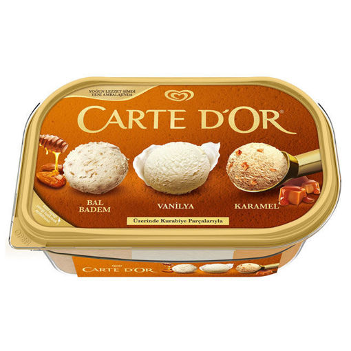 Carte d'Or Bal Badem Vanilya Karamel 850 ml nin resmi