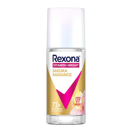 Rexona Rollon 45 Ml Vitamin +  Bright Sakura Radiance nin resmi