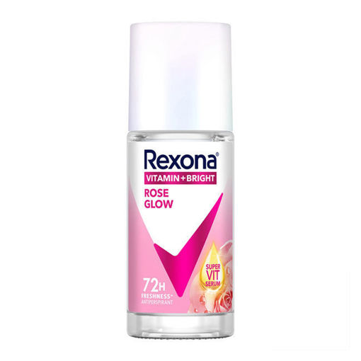 Rexona Rollon 45 Ml Vitamin +  Bright Rose Glow Kadın nin resmi